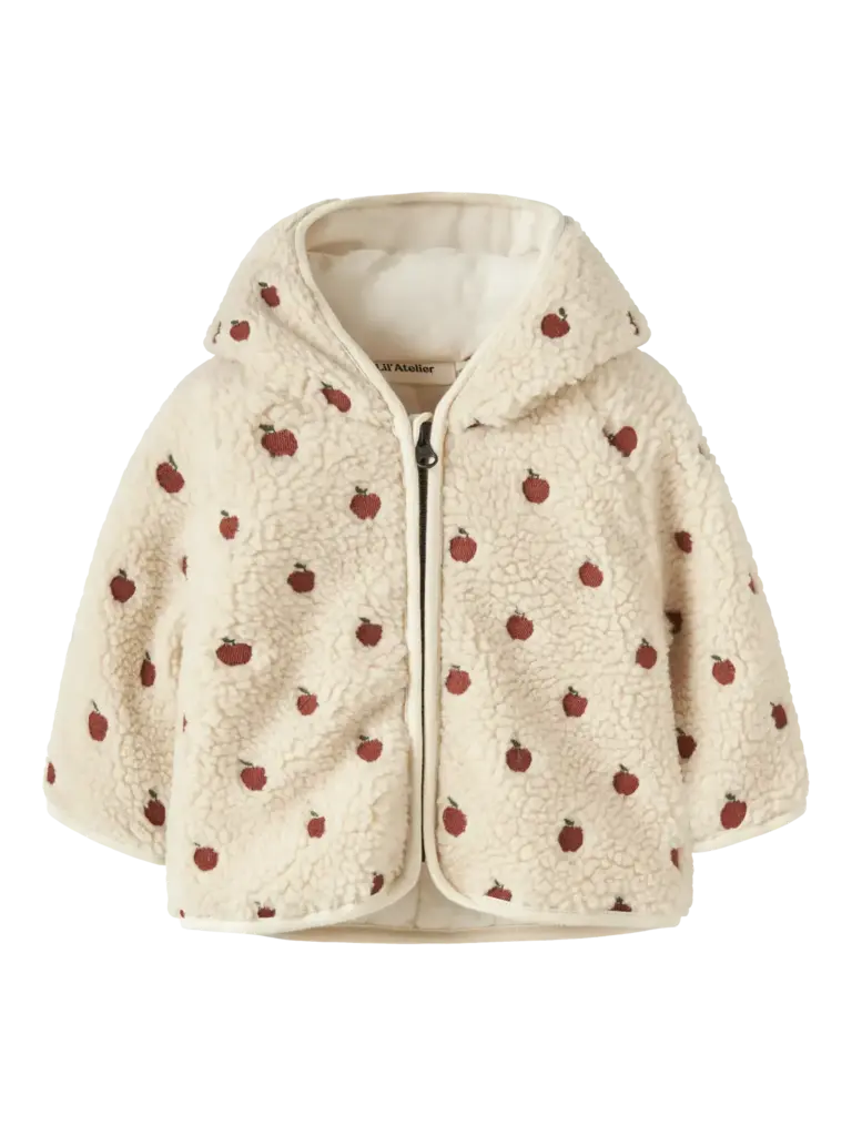Lil' Atelier Lil atelier - Nalo baby teddy jacket apples