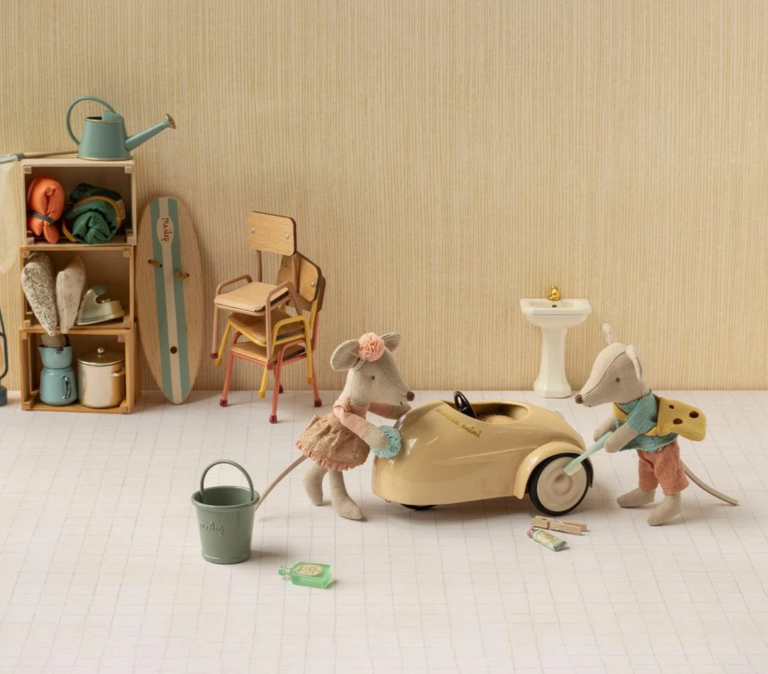 Maileg Maileg -Mouse car - wheat