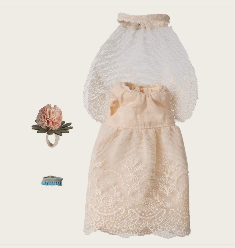 Maileg Maileg - Wedding suit, Mujm mouse