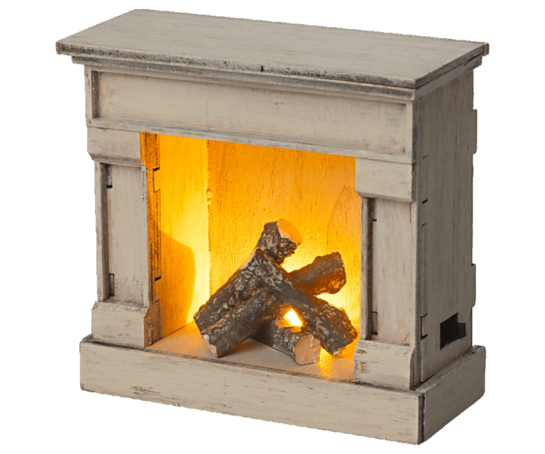 Maileg Maileg -Fireplace - Off white