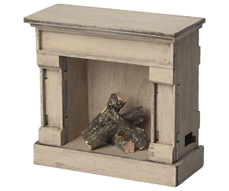 Maileg Maileg -Fireplace - Off white