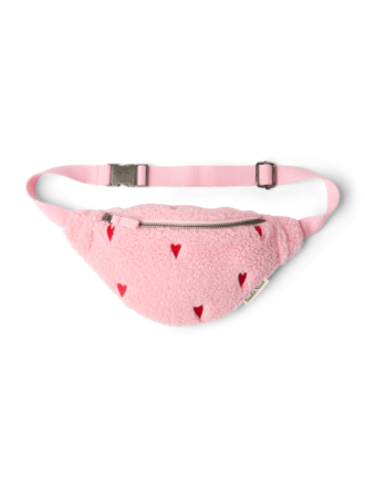 studio noos Studio Noos - Light pink hearts  Mini Fanny Pack