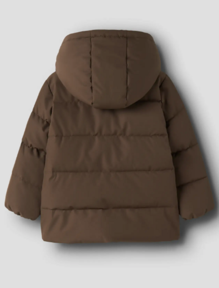 Lil' Atelier Lil Atelier - Long puffer jacket Dark Earth