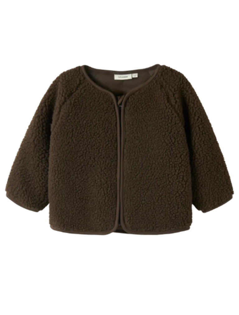 Lil' Atelier Lil atelier - Nalo teddy jacket Dark Earth