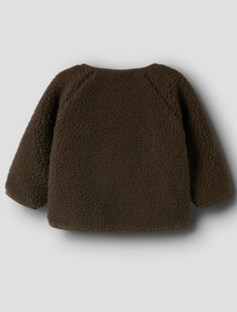 Lil' Atelier Lil atelier - Nalo teddy jacket Dark Earth