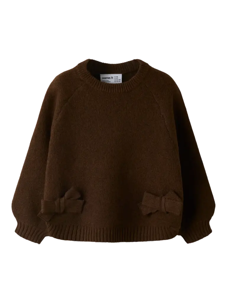 Name It Name it - Doper Knit sweat Chocolate Plum