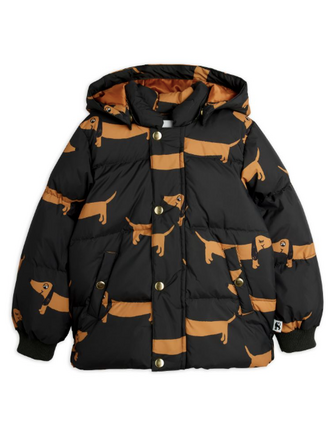 mini rodini Mini rodini - Dog aop hooded puffer