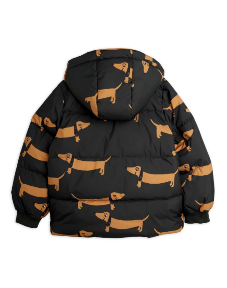 mini rodini Mini rodini - Dog aop hooded puffer