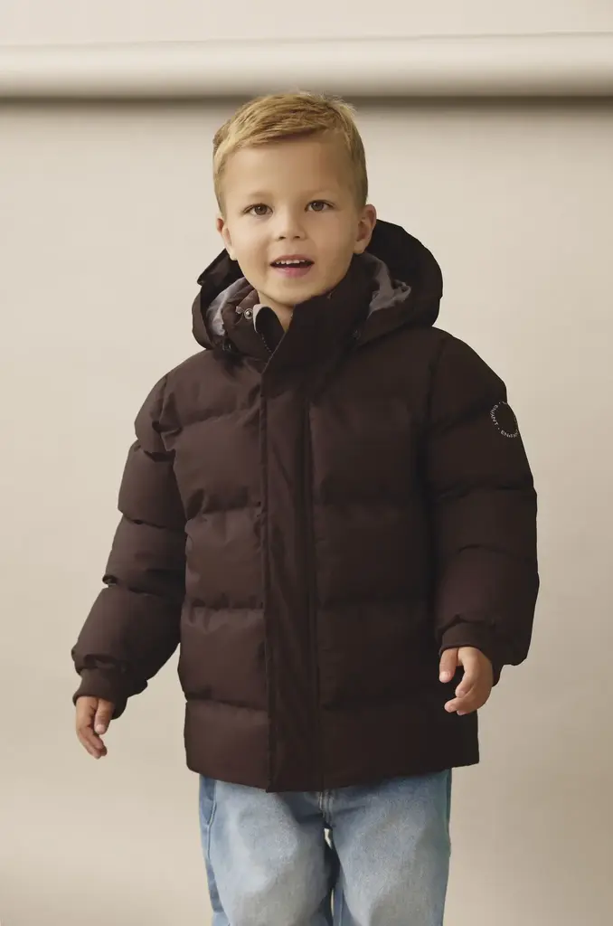 Enfant Enfant -  Jacket Quilt, Solid Coffee bean