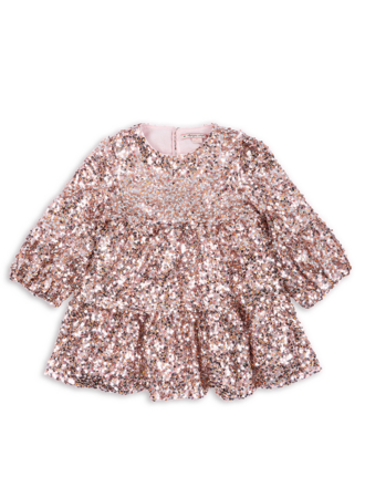 Konges Sløjd Konges Slojd -Sequins Dress  ROSA