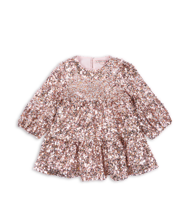 Konges Sløjd Konges Slojd -Sequins Dress  ROSA