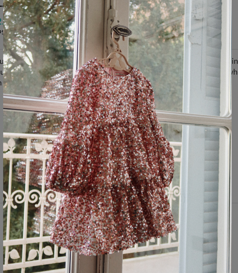 Konges Sløjd Konges Slojd -Sequins Dress  ROSA