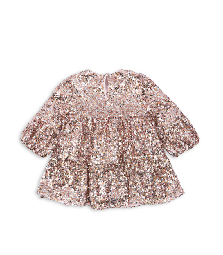 Konges Sløjd Konges Slojd -Sequins Dress  ROSA