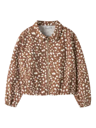 Name It Name it. -Jacket - Leather Brown DEER