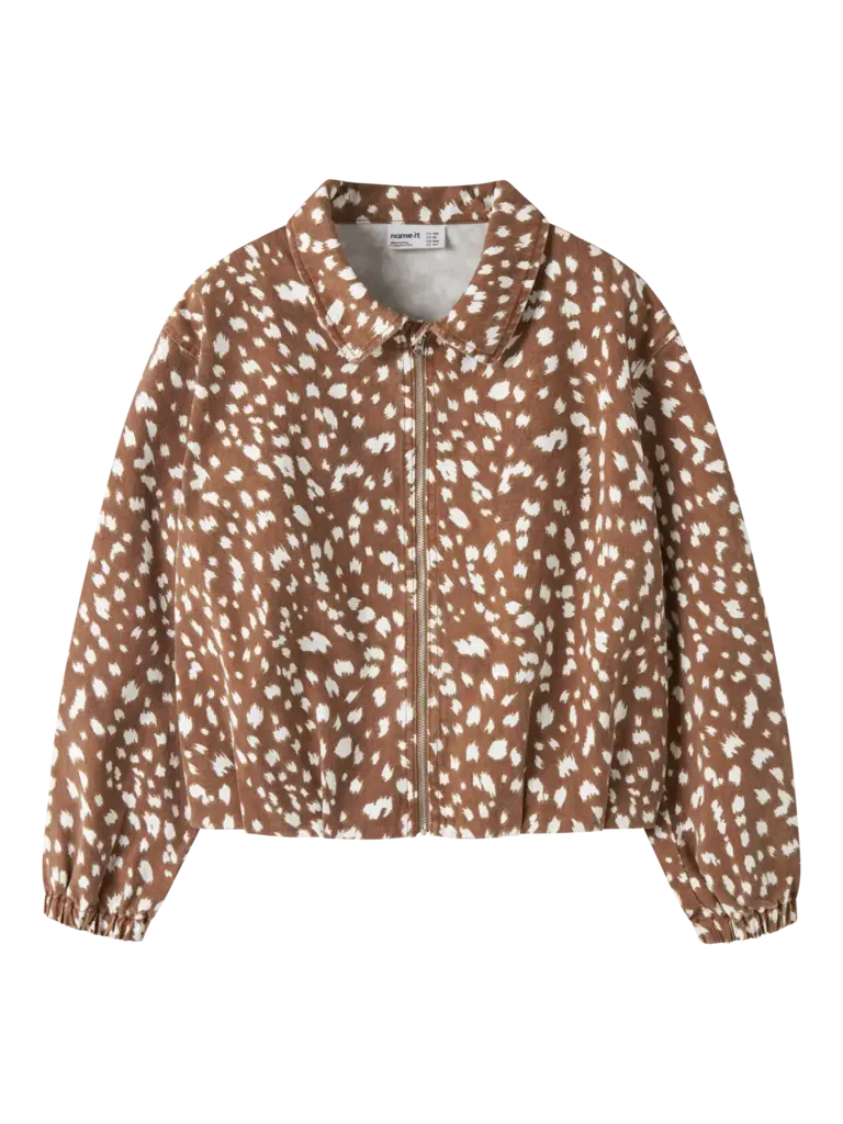 Name It Name it. -Jacket - Leather Brown DEER