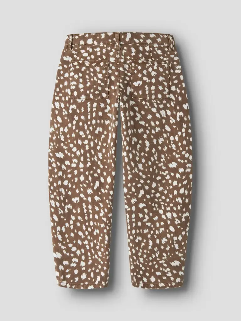 Name It Name it - Bella barrel jeans Leather Brown DEER