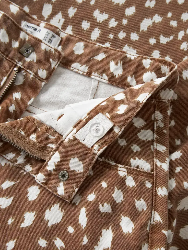 Name It Name it - Bella barrel jeans Leather Brown DEER
