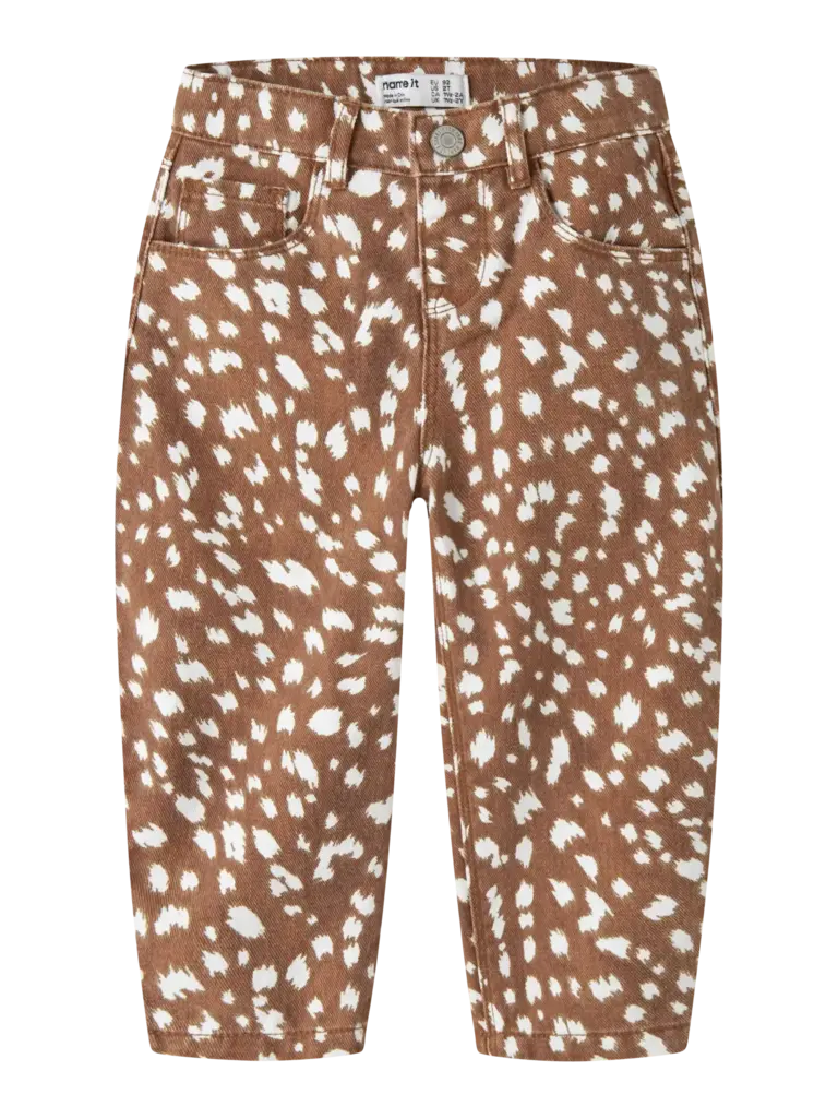 Name It Name it - Bella barrel Leather Brown DEER