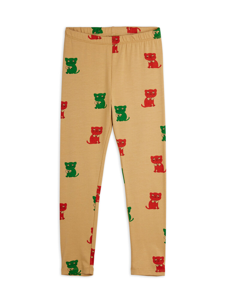 mini rodini Mini rodini-Kittens aop leggings