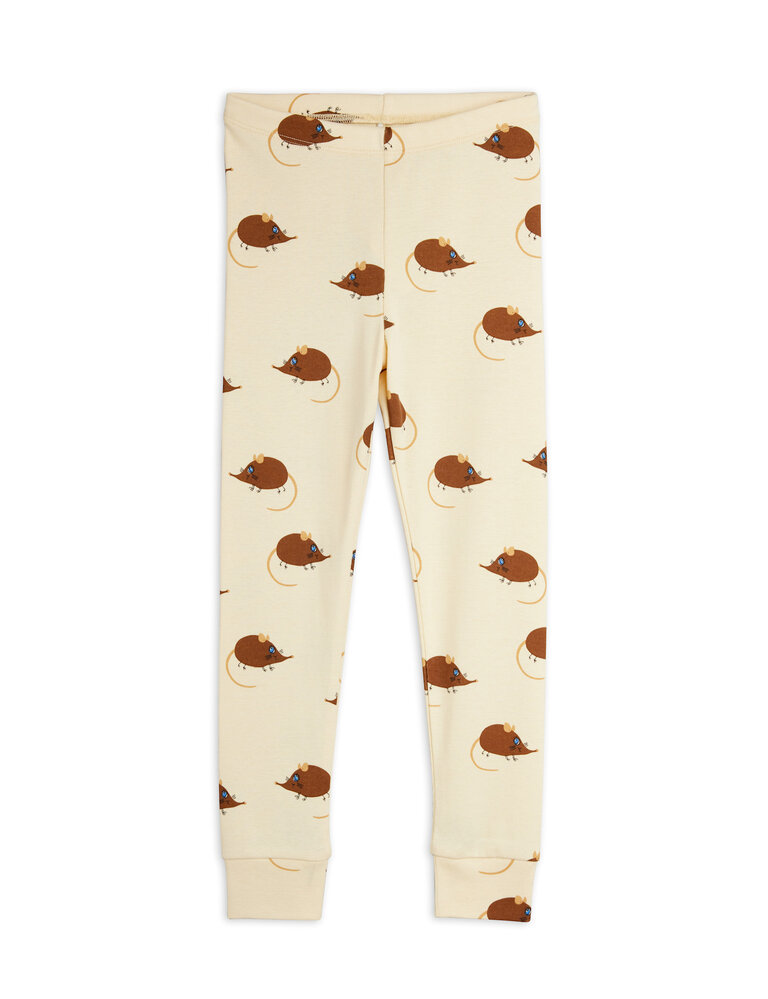 mini rodini Mini rodini -Elephant shrew aop leggings
