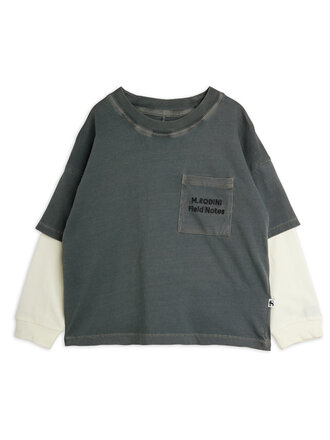mini rodini Mini rodini -M.Rodini field notes emb ls tee