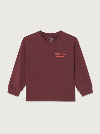 American vintage American vintage - Shirt AUBERGINE VINTAGE