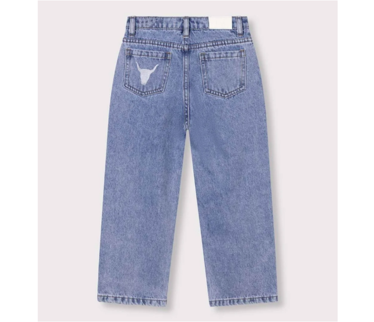 Alix the label Alix mini - woven flowy denim pants