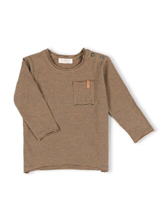Nixnut Nixnut - longsleeve moss stripe