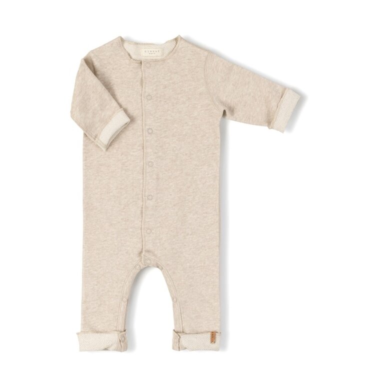 Nixnut nixnut - born onesie beige
