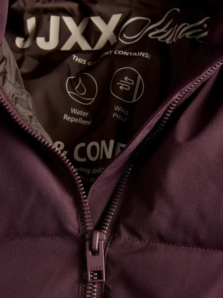JJXX JJXX - Galaxy puffer jacket fudge