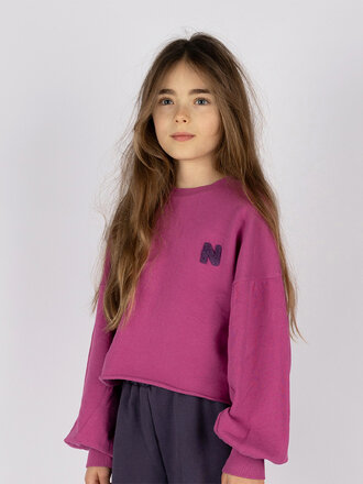 Nixnut nixnut - Split sweater plum