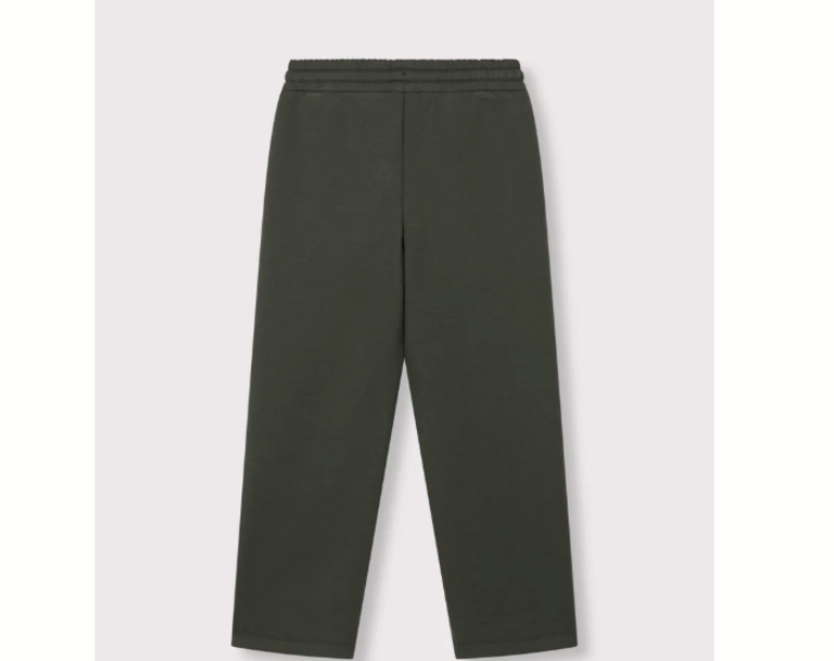 Alix the label Alix mini - knitted interlock barrel pants army