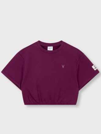 Alix the label Alix mini - knitted cropped T-shirt
