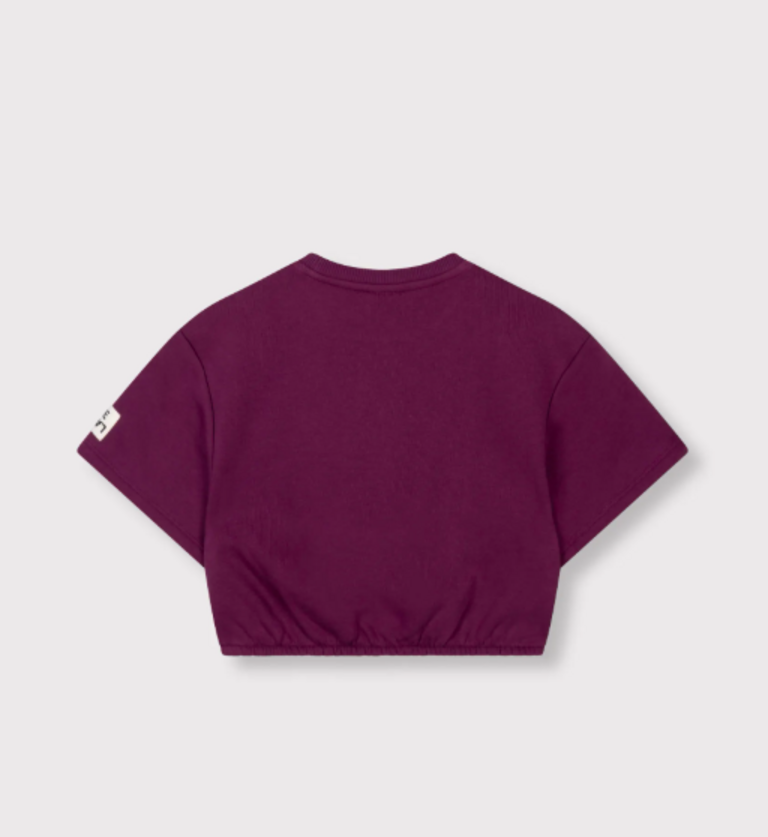 Alix the label Alix mini - knitted cropped T-shirt