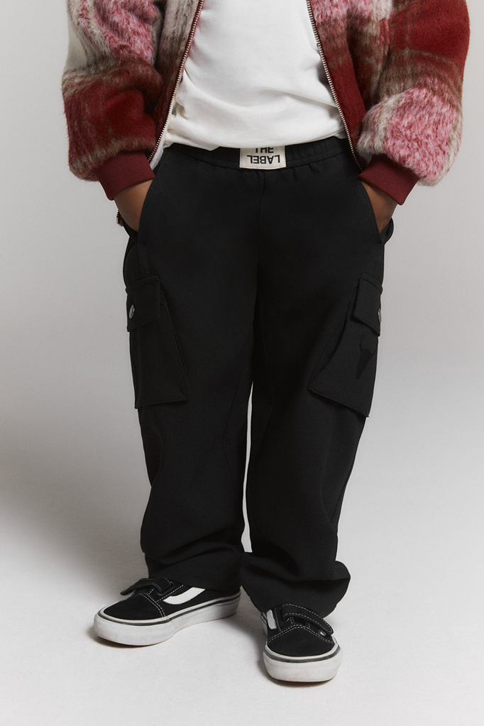 Alix the label alix mini - woven cargo barrel pants