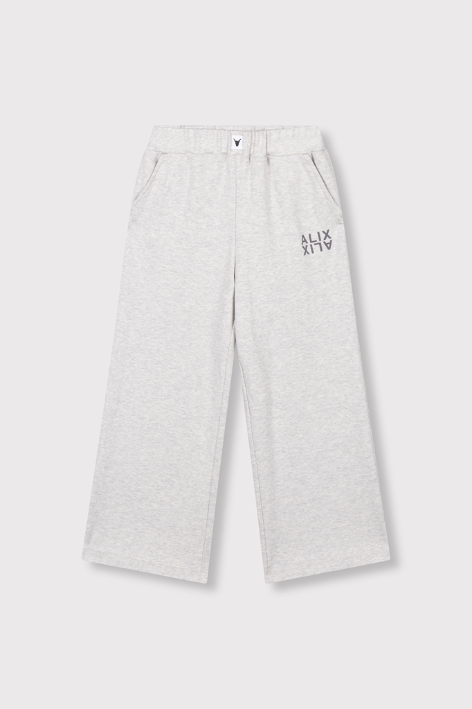 Alix the label Alix mini - kids wide leg pants light grey