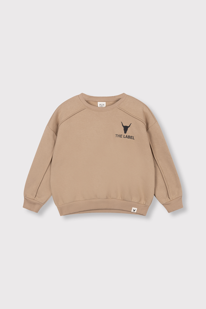 Alix the label Alix mini - knitted pintuck sweater