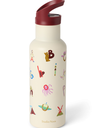 studio noos Studio noos -Drink bottle Alphabet