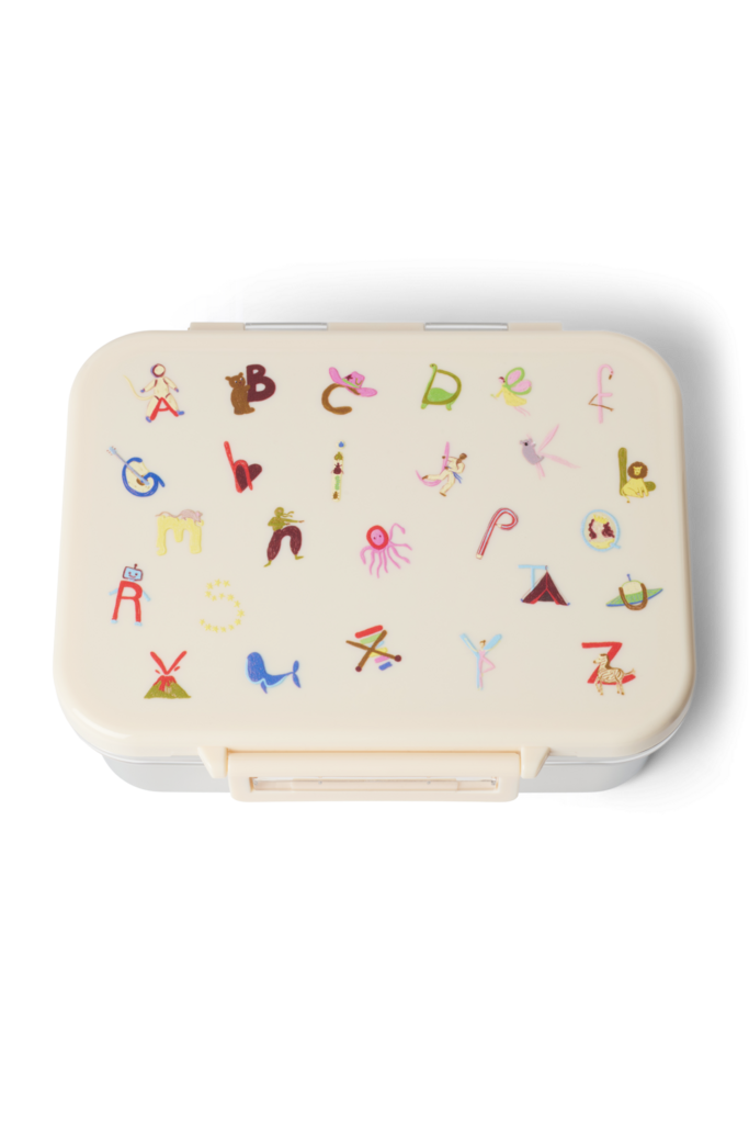 studio noos Studio Noos -lunch box Alphabet