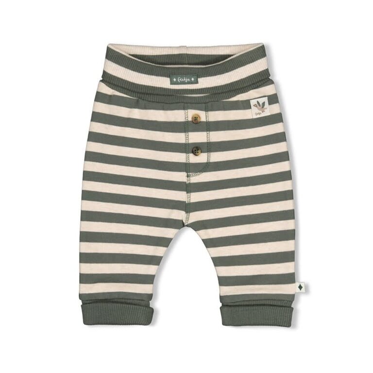 Feetje Feetje - broek streep green