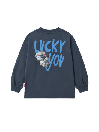 The New Chapter The New Chapter -  Lou long sleeve ombre blue