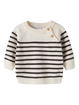 Name It Name it. -Stripe knit CHOCOLATE PLUM