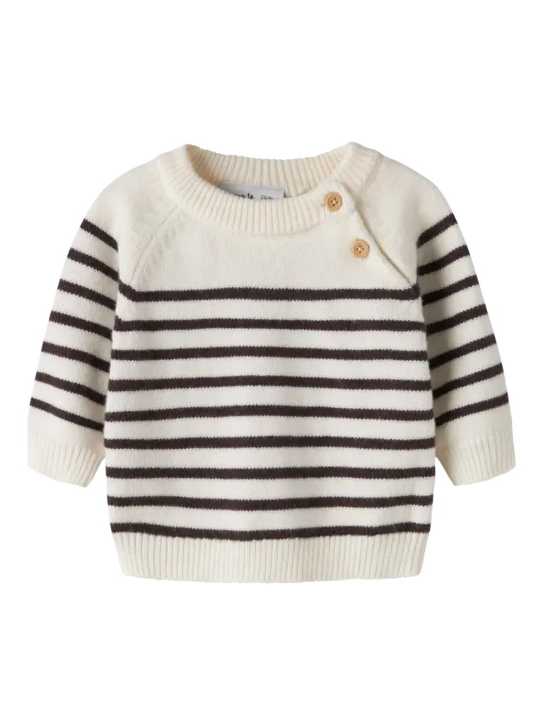 Name It Name it. -Stripe knit CHOCOLATE PLUM