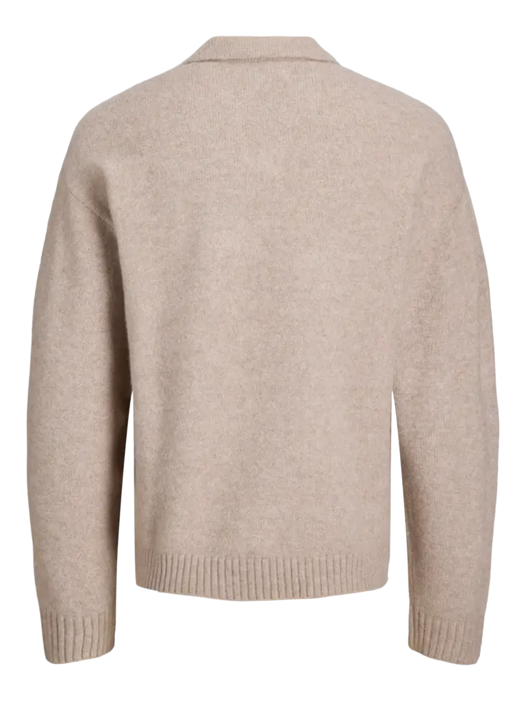jack&jones JJ Soho knit split neck - Atmosphere