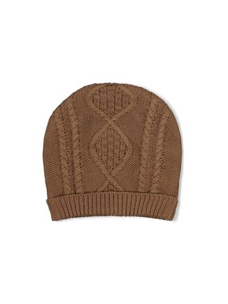 Feetje Feetje - knit muts bruin