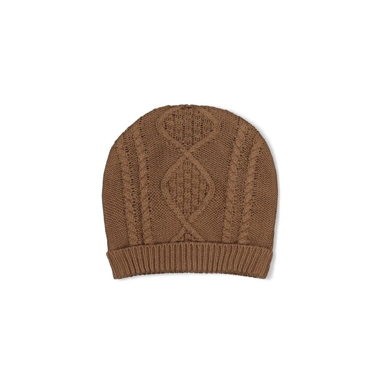 Feetje Feetje - knit muts bruin