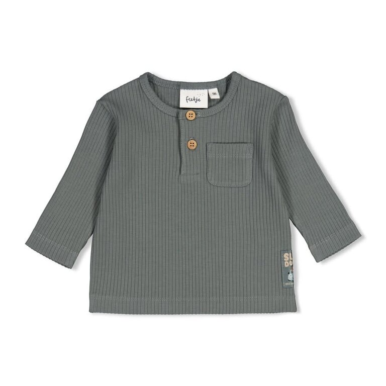 Feetje Feetje -= longsleeve sea green