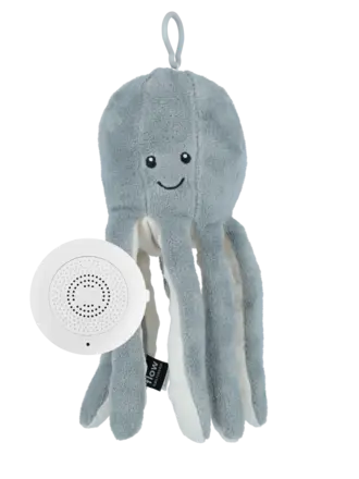 flowamsterdam Flow Amsterdam - Olly sea grey heartbeat comforter