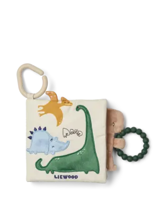 Liewood Liewood -FEY DINO ROAR FABRIC BOOK