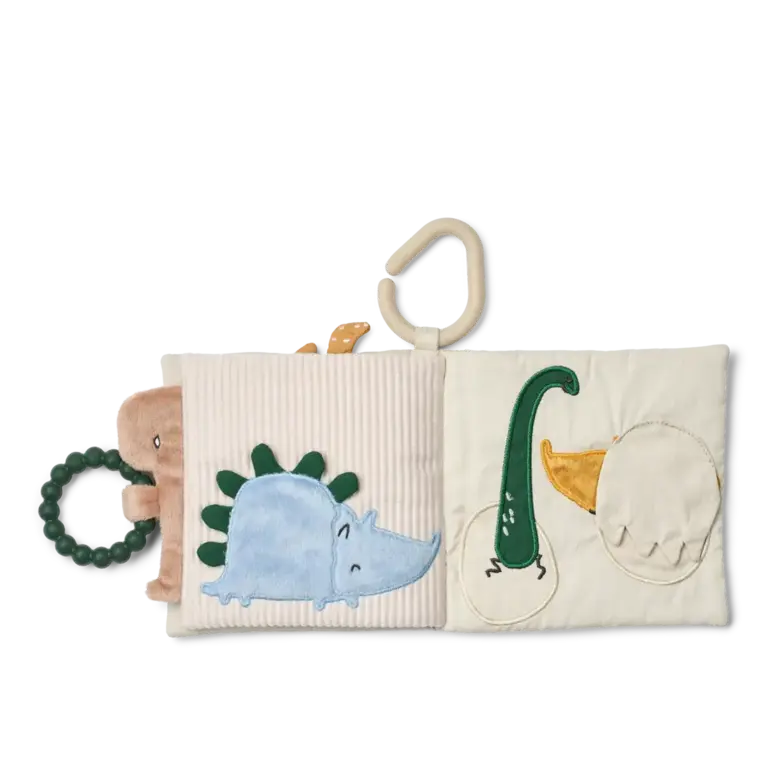 Liewood Liewood -FEY DINO ROAR FABRIC BOOK